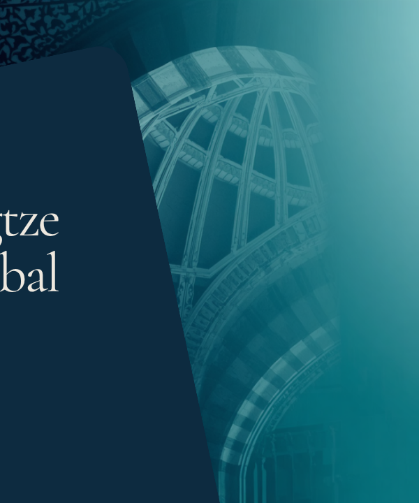 Featured image for "The Yangtze Goes Global": gold GDCI Policy Brief kicker over a dark teal background with an arched heritage motif